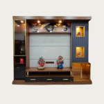 Full Wall TV Rack (Modern)